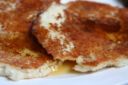 Pancakes di mais al miele