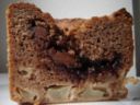 Plumcake pere e Nutella