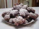 Frittelle di carnevale natalizie