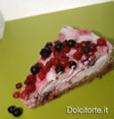 Cheesecake al mascarpone e frutti di bosco