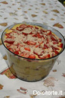 Terrina di colomba alle fragole