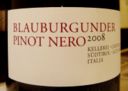 Alto Adige Pinot Nero DOC – Tramin 2008