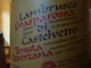 Lambrusco Grasparossa di Castelvetro DOC – Tenuta Pederzana 2009