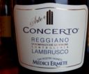 Lambrusco Reggiano DOC – Ermete Medici, Arte e Concerto 2008