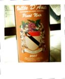 Vallée d’Aoste Pinot Nero DOC – Cave des Onze Communes 2007