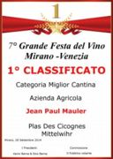 La Migliore Cantina Vinicola edizione 2014