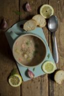 Il mio pacific salmon chowder per Il club del 27