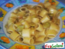 PASTA CON LE FAVE FRESCHE  ALLA MESSINESE