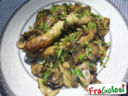 SALSICCIA CON I FUNGHI