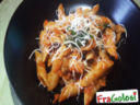 PASTA CON SALSA DI CAROTE