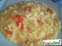 PASTINA CON STRACCIATELLA IN BRODO