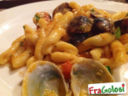 PASTA CON POLPA DI GRANCHIO E VONGOLE