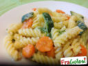 PASTA CON ZUCCHINE E CAROTE