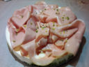 CHEESECAKE SALATA MORTADELLA E PISTACCHI BIMBY