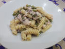 PASTA SALMONE E PISELLI