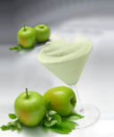 Gelato di mele verdi