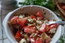 Insalate invernali: l’Insalata di farro e funghi Champignon