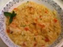 Risotto ai gamberi profumato al Traminer