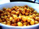 Gnocchi gialli ai ceci con curry e zafferano