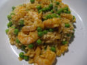 Un Risotto Classico e Moderno: Gamberi e Piselli allo Zafferano