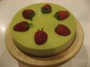 Dolci al microonde: 2-Torta di formaggio alle fragole e ai kiwi