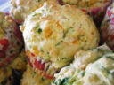 Antipasti estivi con il formaggio, parte prima: i muffins salati al philadelphia