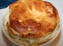 Cucina vegetariana con gli avanzi: il soufflè al formaggio