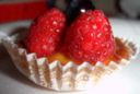 Dolci veloci: mousse di mango e lamponi e zuppierine con frutti di bosco