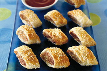 Sausage Rolls per una festa di compleanno per bambini