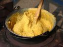 Ricette con la polenta: la Pizza salata di polenta