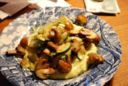 Ricette vegetariane con polenta: la Polenta pasticciata con funghi e formaggio