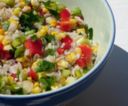 Insalata di farro e mais, pranzo leggero post feste
