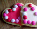 San Valentino: i biscotti al burro decorati