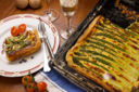 Torta salata agli asparagi, ed è subito primavera