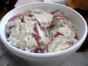 Insalate di patate, parte III: l’Insalata di patate in salsa al mascarpone