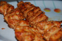 Spiedini di pollo al sesamo