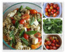 Fusilli con Pesto, Pomodori e Feta, ancora una Pasta Fredda