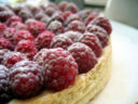 Una ricetta veloce, la crostata ai lamponi e yogurt
