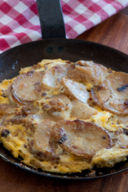 Frittata di Patate e Funghi