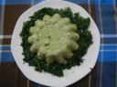 Timballo di spinaci e ricotta