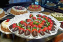 La crostata fragole e cioccolato