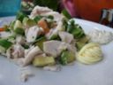 Ricette senza glutine, insalata di pollo e fichi facile e veloce