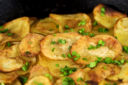 Ricetta senza glutine, un contorno di patate al verde