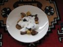 Zucchine con salsa allo yogurt