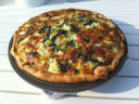 Torta salata con zucchine e salmone