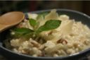 Ricette bimby, risotto funghi e castagne