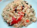 Un primo per la vigilia, il risotto ai frutti di mare