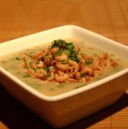 Ricette Bimby senza glutine, la zuppa di gamberetti e spumante.