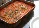 Menù pranzo di pasqua, le lasagne al pesto con melanzane