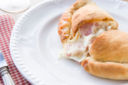 Il calzone al prosciutto e formaggio di Cotto e Mangiato